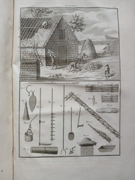 Descriptions des arts et métiers faites ou approuvées
par messieurs de l'Académie Royale des Sciences.
-L'Art de la maçonnerie
-L'Art du tuilier ...