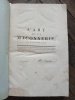 Descriptions des arts et m&eacute;tiers faites ou approuv&eacute;es 
par messieurs de l'Acad&eacute;mie Royale des Sciences.
-L'Art de la ma&ccedil;onnerie
-L'Art du tuilier ...