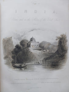 Vues pittoresques de L'Inde, de la Chine, et des bords de la Mer Rouge.
Vews in India, China, and on the shores of the Red Sea