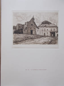 LE CHAMPS DE BATAILLE DE WATERLOO -18 planches gravées à l'eau forte par Alexandre Toupey-Avant propos de Charles Grandmougin-