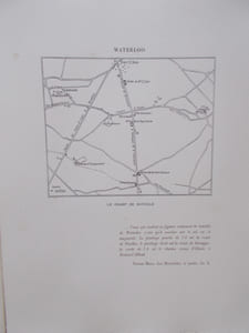 LE CHAMPS DE BATAILLE DE WATERLOO -18 planches gravées à l'eau forte par Alexandre Toupey-Avant propos de Charles Grandmougin-