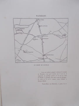 LE CHAMPS DE BATAILLE DE WATERLOO -18 planches gravées à l'eau forte par Alexandre Toupey-Avant propos de Charles Grandmougin-. ROUSSET (Lt Colonel)