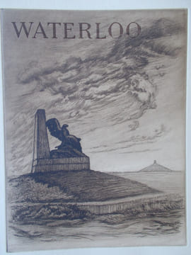 LE CHAMPS DE BATAILLE DE WATERLOO -18 planches gravées à l'eau forte par Alexandre Toupey-Avant propos de Charles Grandmougin-. ROUSSET (Lt Colonel)