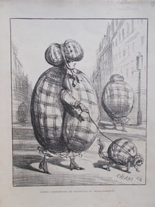 ALBUM DU SIEGE -Recueil de caricatures publiées pendant le siège dans le Charvari
