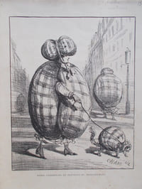 ALBUM DU SIEGE -Recueil de caricatures publiées pendant le siège dans le Charvari