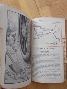 LES REGIONS EN GUERRE-Itinéraires pratiques, visites intéressantes,descriptions pittoresques par Goodrich.