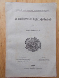 LA DECOUVERTE DE DUPLEIX-FATHEABAD