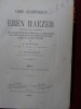 Code rabbinique Eben Haezer traduit par extraits avec les explications des Docteurs juifs, la jurisprudence de la Cour d'Alger et des notes ...