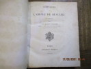 Cartulaire de l'Abbaye de Beaulieu (en Limousin).. DELOCHE (Maximin)