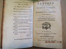 Lettres de Mylady Juliette Catesby, à Mylady Henriette Campley, son amie. Quatrième édition.. RICCOBONI (Mme)