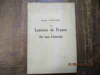 Des lauriers de France à nos amis d'Australie.