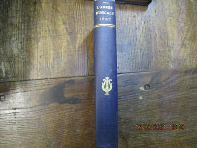 L'Année musicale - 1937. 