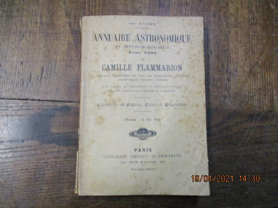 Annuaire astronomique et météorologique pour 1909. 45° année.
