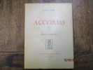 Accords. Poèmes. Préface de Claude Silve.. COSSA (Marie)