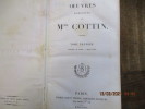 Oeuvres Complètes.. COTTIN (Mme)