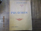 Prud'hon, biographie critique.. BRICON (Etienne)