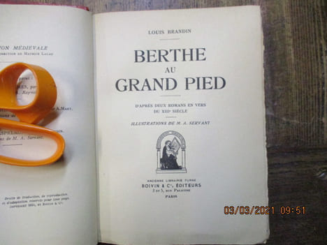 La chanson d'Aspremont d'après un poème du XIII° siècle. Préface de J. Bédier.. BRANDIN (Louis)