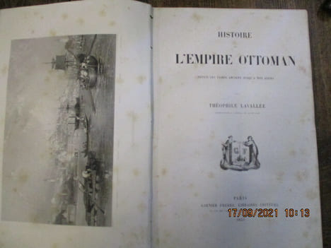 Histoire de l'empire ottoman depuis les temps anciens jusqu'à nos jours... LAVALLEE (Théophile)