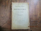 Monographie &eacute;conomique d'un domaine rural en limousin. La terre de Brignac.. TANDEAU DE MARSAC (Paul)