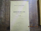 Episodes de la Révolution française dans le département de Seine-et-Oise. La disette de 1789 à 1792 jusquà la loi du maximum.. DRAMARD 