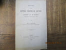 Etude sur des lettres in&eacute;dites de Louvois adress&eacute;es &agrave; M. de Chazerat directeur des fortifications &agrave; Ypres.. CHOTARD (H.)