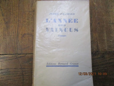 L'année des vaincus. Roman.