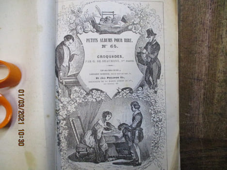 Croquades, 1re partie ; Petits albums pour rire, n°65.. BEAUMONT (G. De)