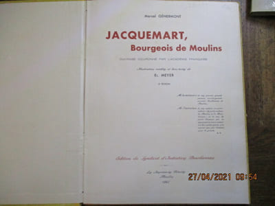 Jacquemart bourgeois de Moulins.