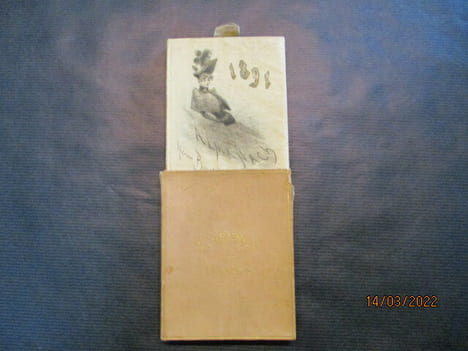Almanach pour 1891.. BOUTET (Henri)