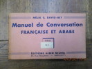 Manuel de conversation française et arabe.. DAVID-BEY (Mélik S.)