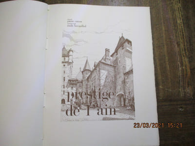 Pretige de l'Ain. préface d'Emile Bocquillod.