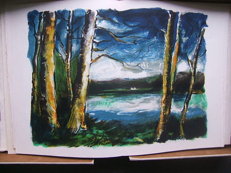En noir et en couleur.. VLAMINCK (Maurice de)