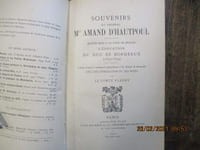Souvenirs. Quatre mois à la cour de Prague. l'éducation du duc de Bordeaux (1833-1834). Publiés d'après le manuscrit appartenant à M. Hennet de Bernoville. Avec une introduction et des notes par le comte Fleury.