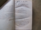 Mémoires d'un père pour servir à l'instruction de ses enfants. Oeuvres posthumes.. MARMONTEL (Jean-François)