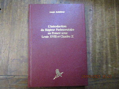 Lintroduction du régime parlementaire en France sous Louis XVIII et Charles X.