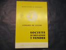 Soci&eacute;t&eacute; d'&eacute;mulation de la Vend&eacute;e. Congr&egrave;s de Lu&ccedil;on. 5-6 octobre 1985.. 