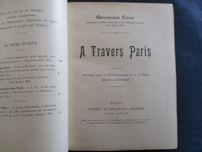 A travers Paris.
