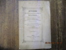 Mémoire sur un cas d'empoisonnement par l'arsenic, et sur des recherches faites à ce sujet, à l'aide de l'appareil Marsh.. AGUILHON (Hippolyte) et ...