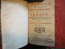 Histoire de l'ancien gouvernement de la France, avec XIV lettres historiques sur les parlemens ou Etats-Généraux.. BOULAINVILLIERS (Henri Comte de)