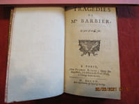 Tragédies.