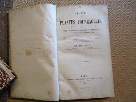 Traité des plantes fourragères ou flore des prairies naturelles et artificielles de la France et de l'Europe contenant la description,les usages et ...