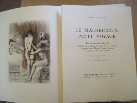 Le malheureux petit voyage ou la misérable fin de madame de Conflans, princesse de La Marsaille rapportée par Marie-Toinon Cerisette sa fidèle et ...