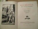 Malbrough s'en va-t-en guerre. Avec diverses images de Maximilien Vox gravées sur bois par L. Bertault.. ARTUS (Louis)