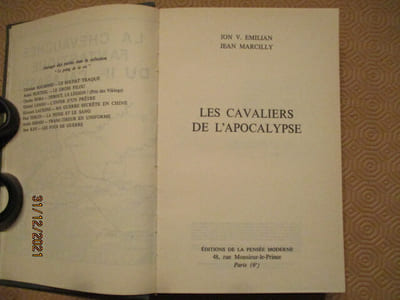 Les cavaliers de l'apocalypse.