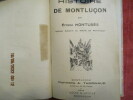 Histoire de Montluçon.. MONTUSES (Ernest)