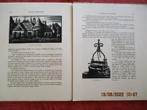 Légendes Bourbonnaises. Fascicule 2. Le Château de l'Ours. St. Marien et le Diable. . PIQUAND (Dr)