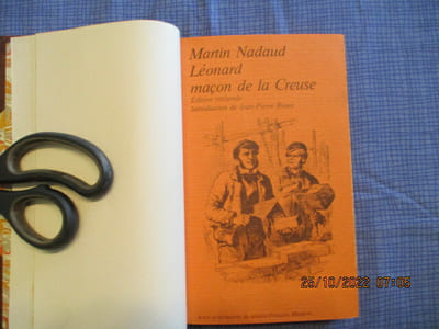 Léonard, maçon de la Creuse. Introduction de Jean-Pierre Roux.