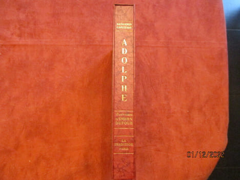 Adolphe. Anecdote trouvée dans les papiers d'un inconnu.. CONSTANT (Benjamin)