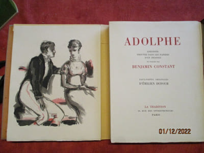 Adolphe. Anecdote trouvée dans les papiers d'un inconnu.