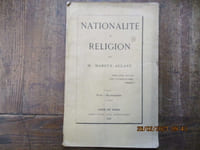 Nationalité et religion.